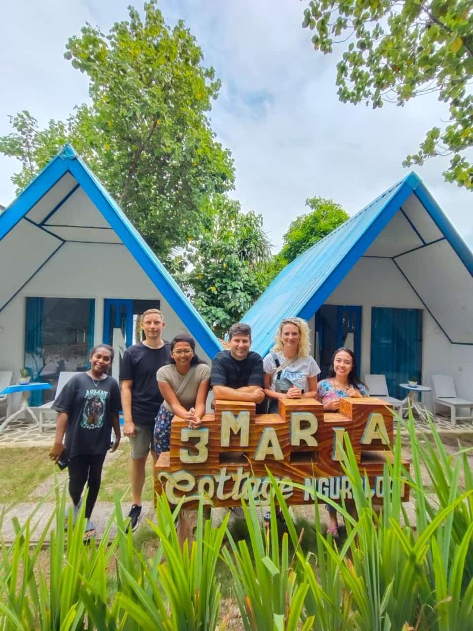 Tria Maria Cottage Ngurbloat Exterior photo